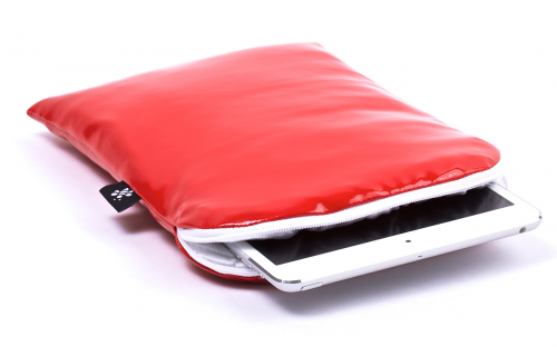 iPad mini Sleeve Red Leather