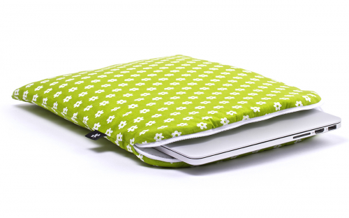 Green Macbook sleeve