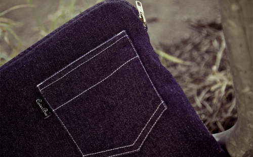 Denim (jeans) iPad mini sleeve 8