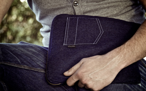 Denim (jeans) iPad sleeve 5