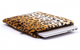 Leopard Macbook Sleeve - Posh Leopard