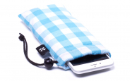 Blue checkered iPhone Sleeve