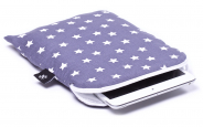 Gray stars iPad mini Sleeve