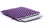 Purple laptop sleeve