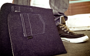Denim (jeans) iPad Air sleeve 7